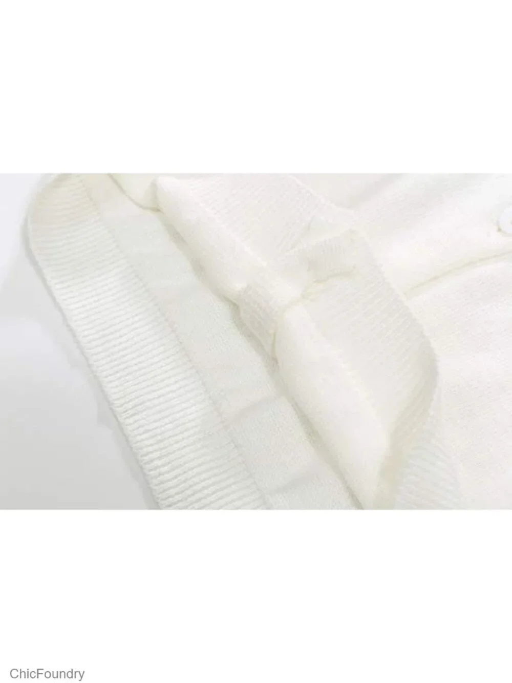 Baby Girls Cotton Cardigan Sweater Long Sleeve Button Front School Uniform